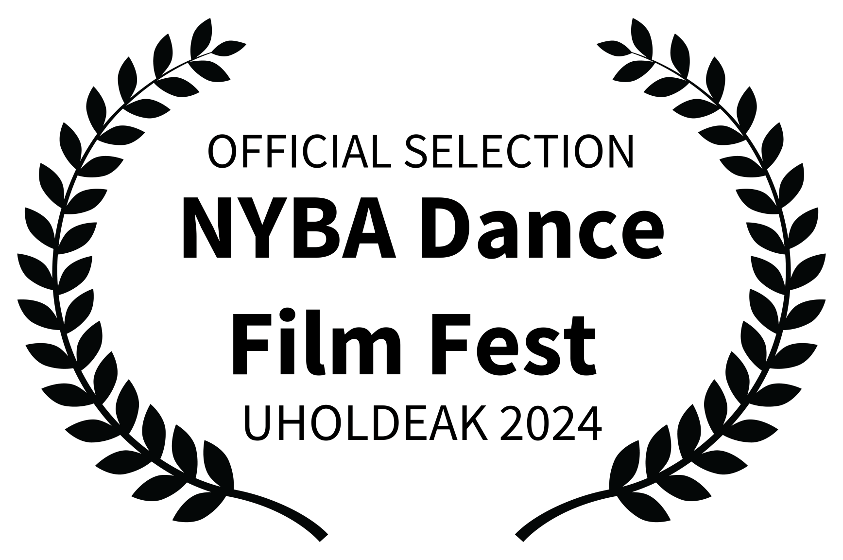 OFFICIAL SELECTION - NYBA Dance Film Fest - UHOLDEAK 2024